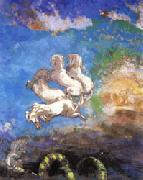 Odilon Redon Apollo's Chariot oil on canvas